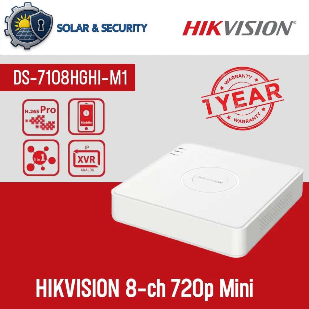 HIKVISION 8-ch DVR DS-7108HGHI-M1
