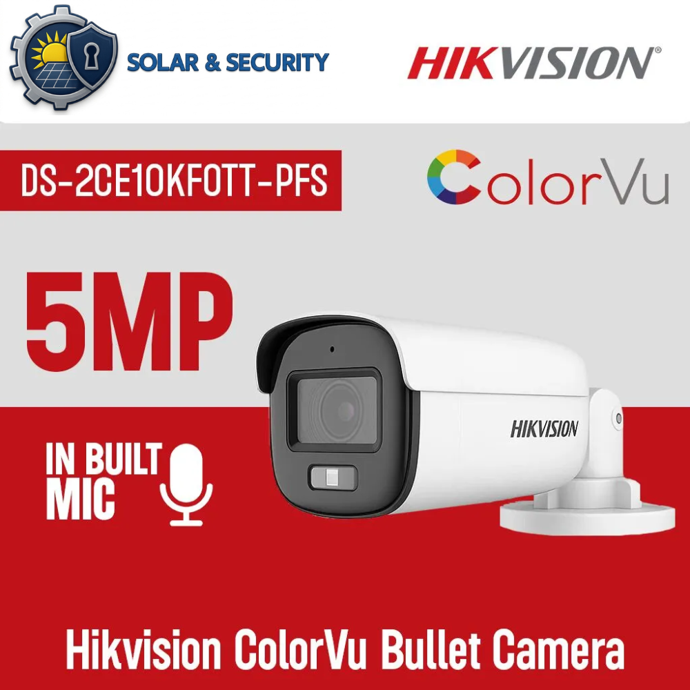 Hikvision DS-2CE10KF0T-PFS 5MP
