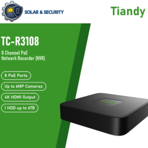 Tiandy TC-R3108 8 Channel PoE NVR