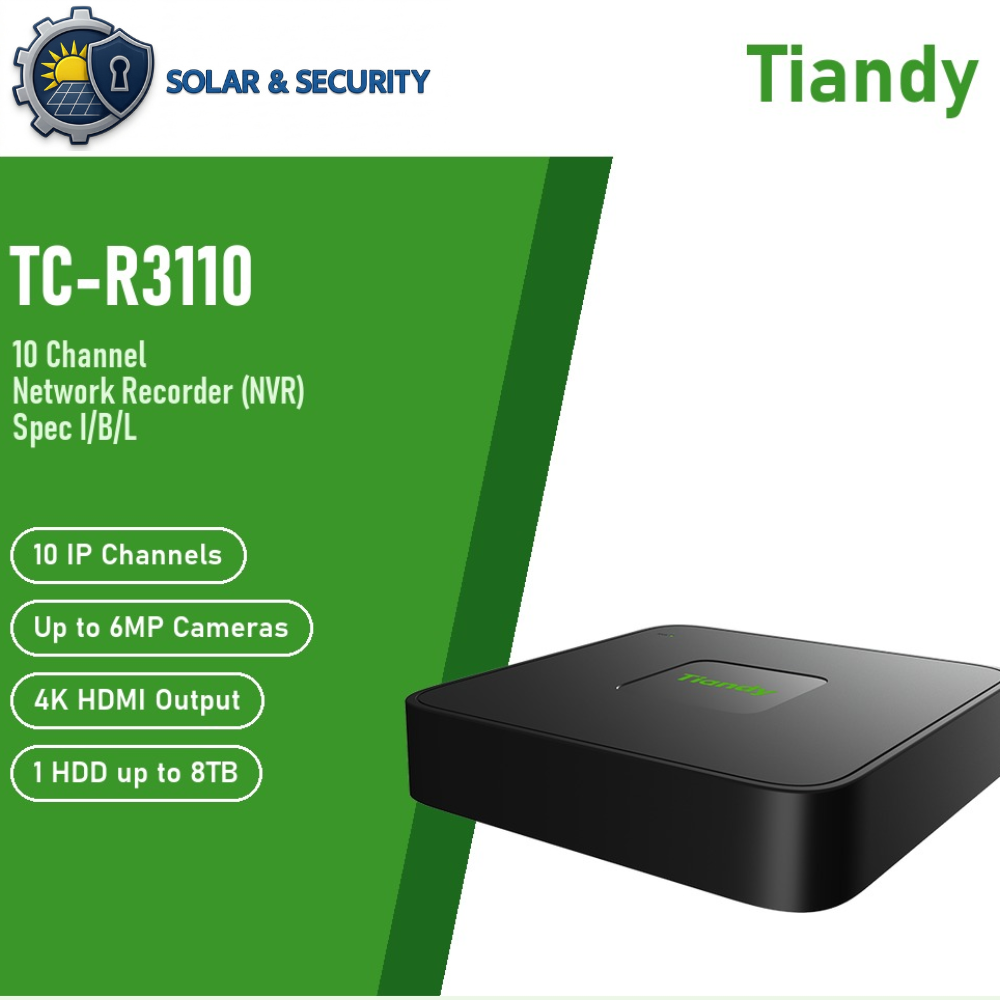 Tiandy TC-R3110 I/B/L 10 Channel NVR