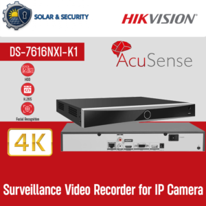 Hikvision 16-ch 1U K Series AcuSense NVR