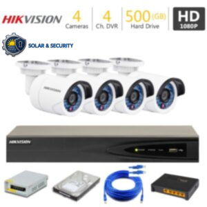 hikvision 4 Camera CCTV Package